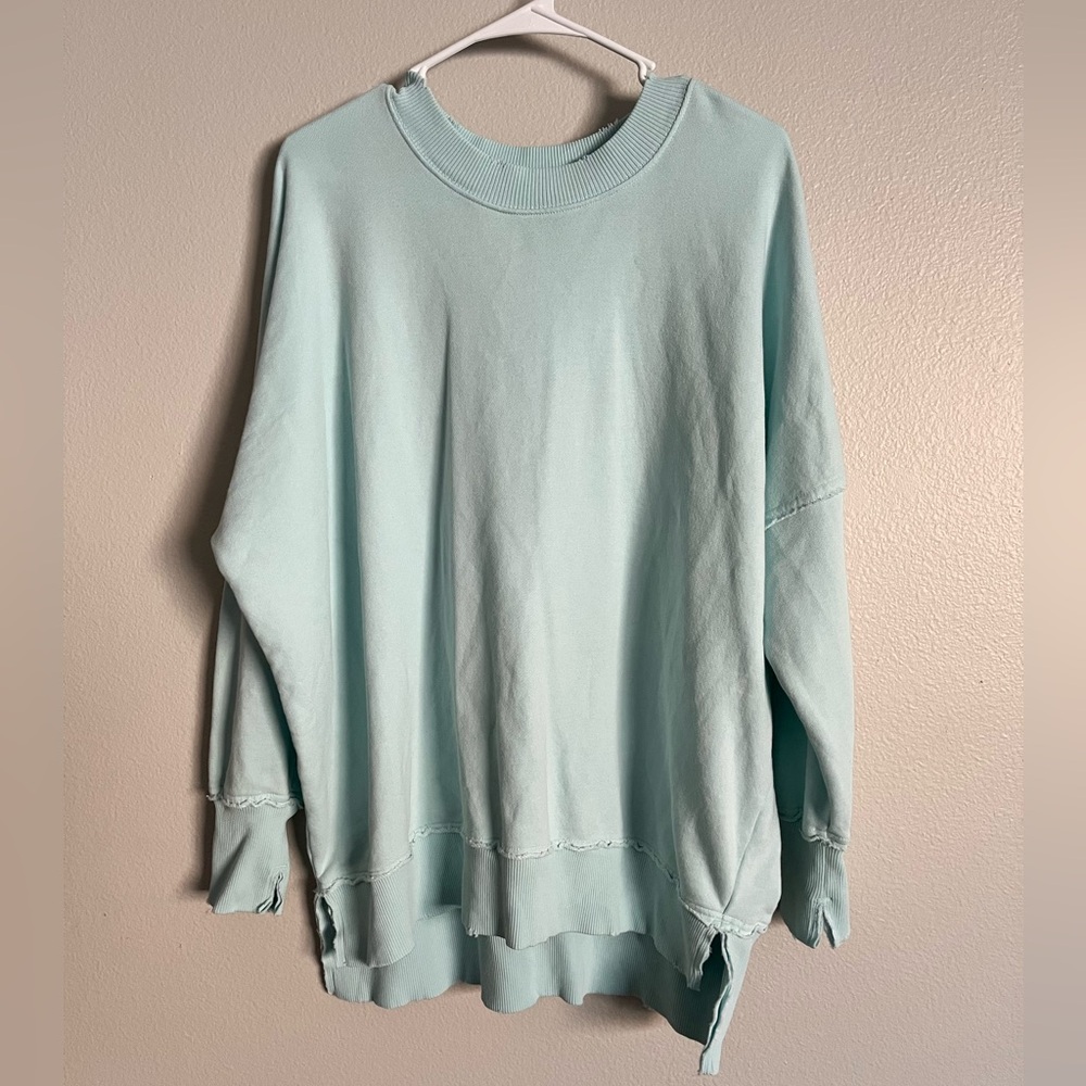 aerie Mint Green Crewneck Sweater